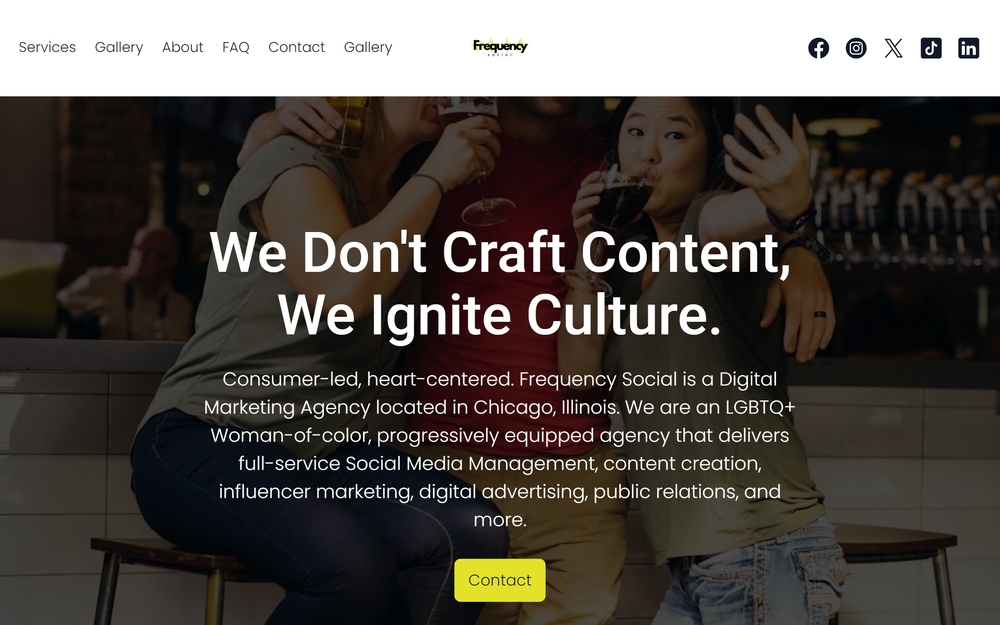 img of B2B Digital Marketing Agency - Frequency Social Media